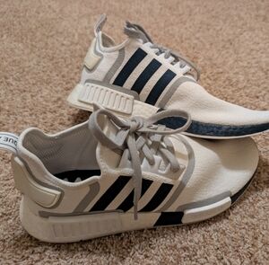 Adidas NMD R1 White and Blue